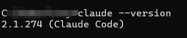 查看 Claude Code 版本